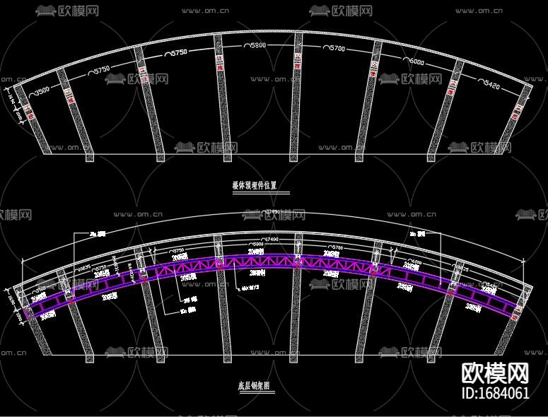 户外LED显示屏结构施工图下载（渲染图8）