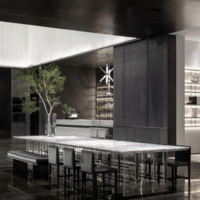 GFD广飞设计 售楼处水吧台