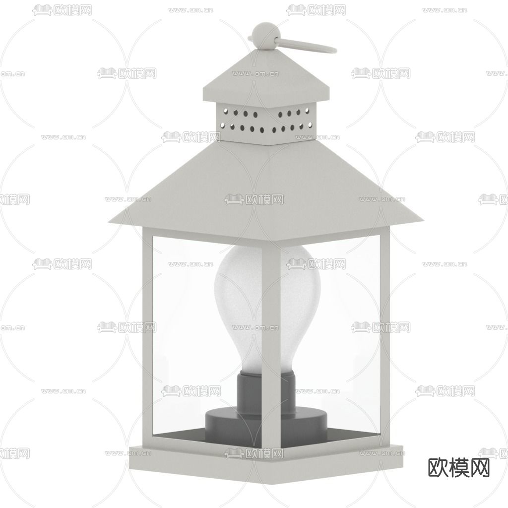 现代台灯免费3d模型下载