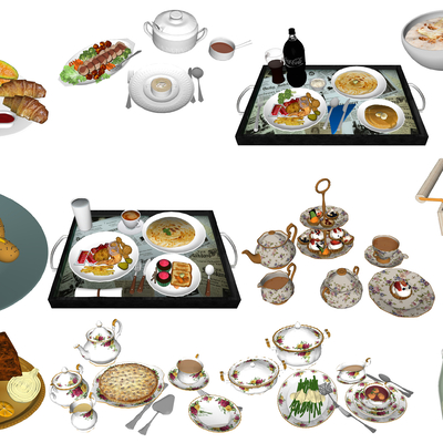  现代食物su模型 