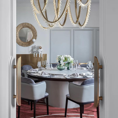 风上设计 现代餐厅包房