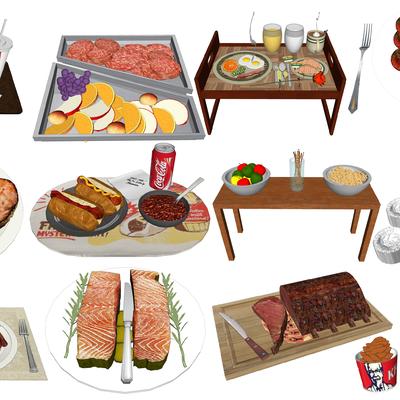  现代食物su模型 