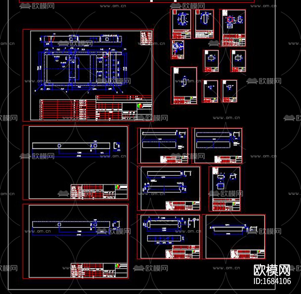柴油发电机cad装配图下载（渲染图6）