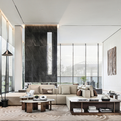 盘石设计 售楼处洽谈区