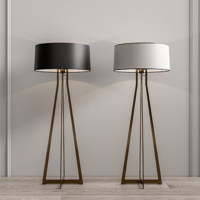 现代时尚落地灯su模型