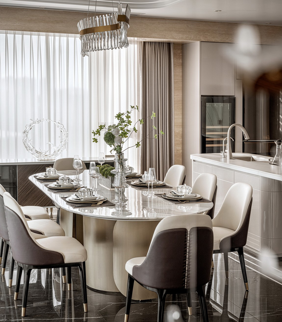 维塔空间设计 现代轻奢餐厅