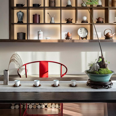 GND恩嘉设计 新中式茶室