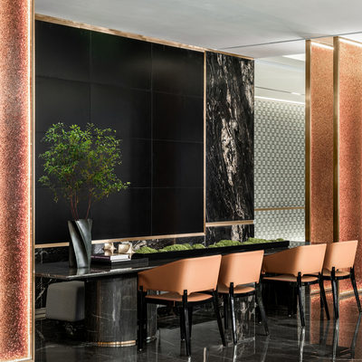 上上国际设计 现代茶室