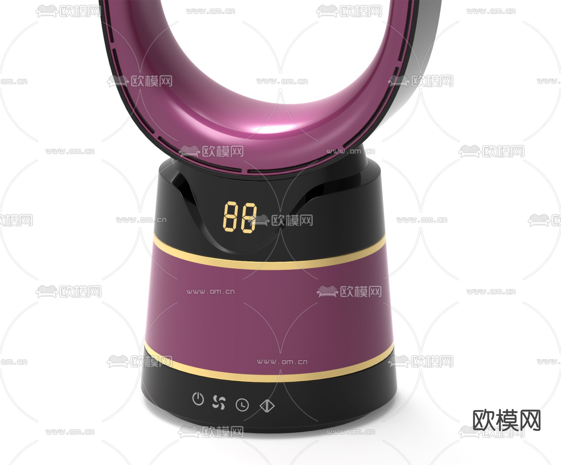 现代无叶风扇3d模型