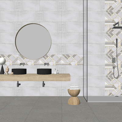  现代洗漱台su模型 