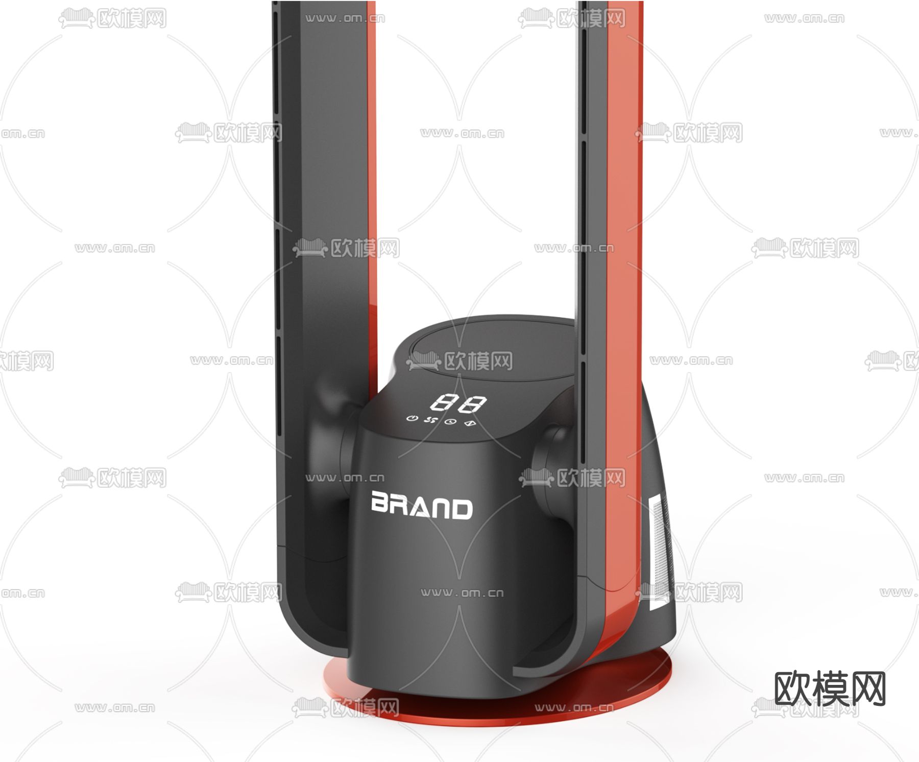 现代无叶风扇3d模型