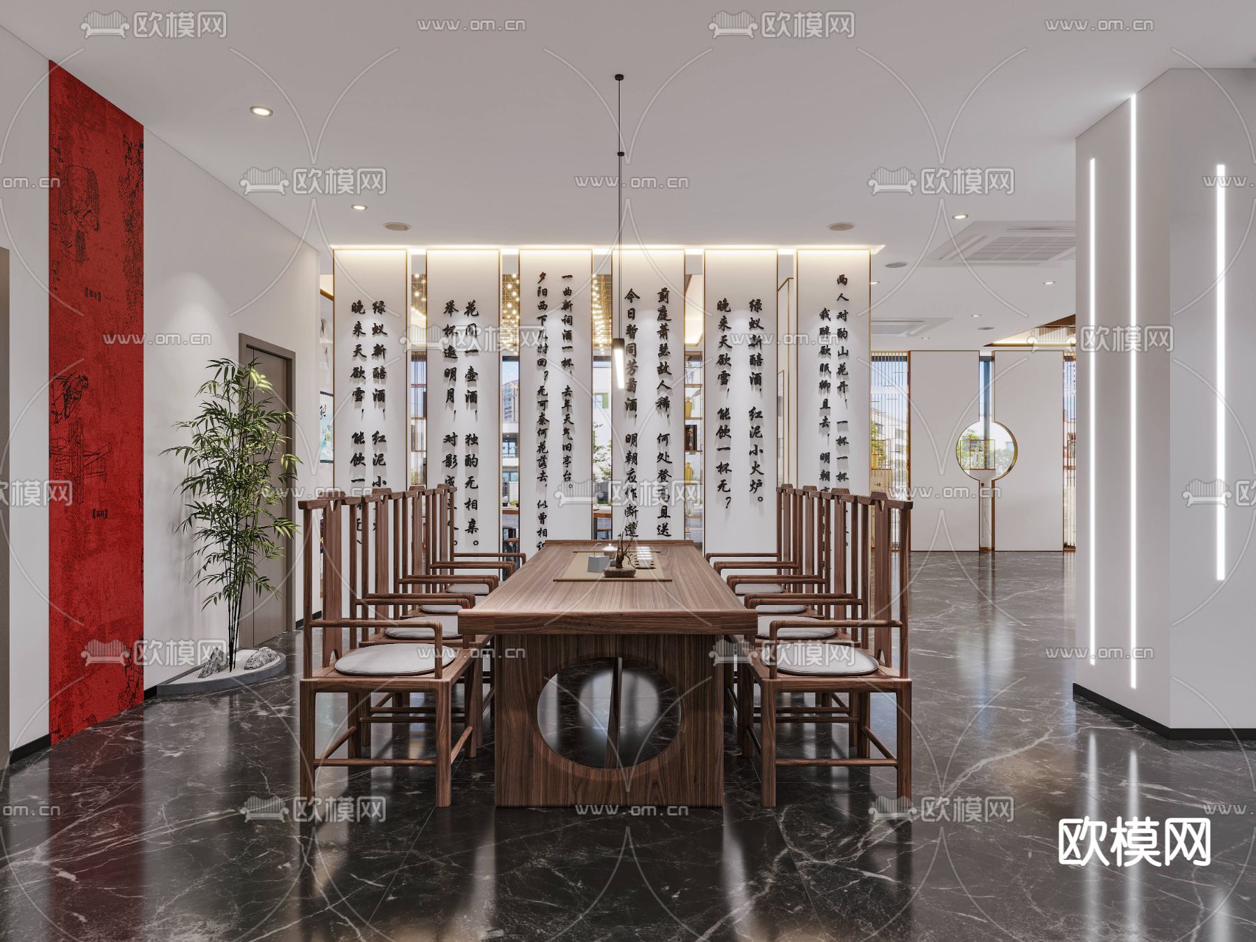 现代烟酒店3d模型
