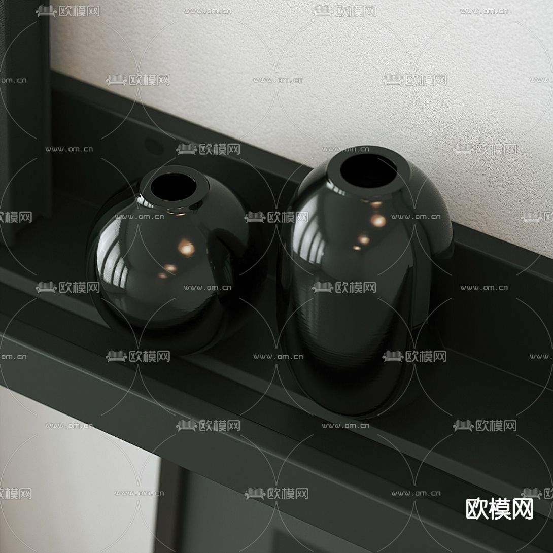 现代装饰摆件3d模型