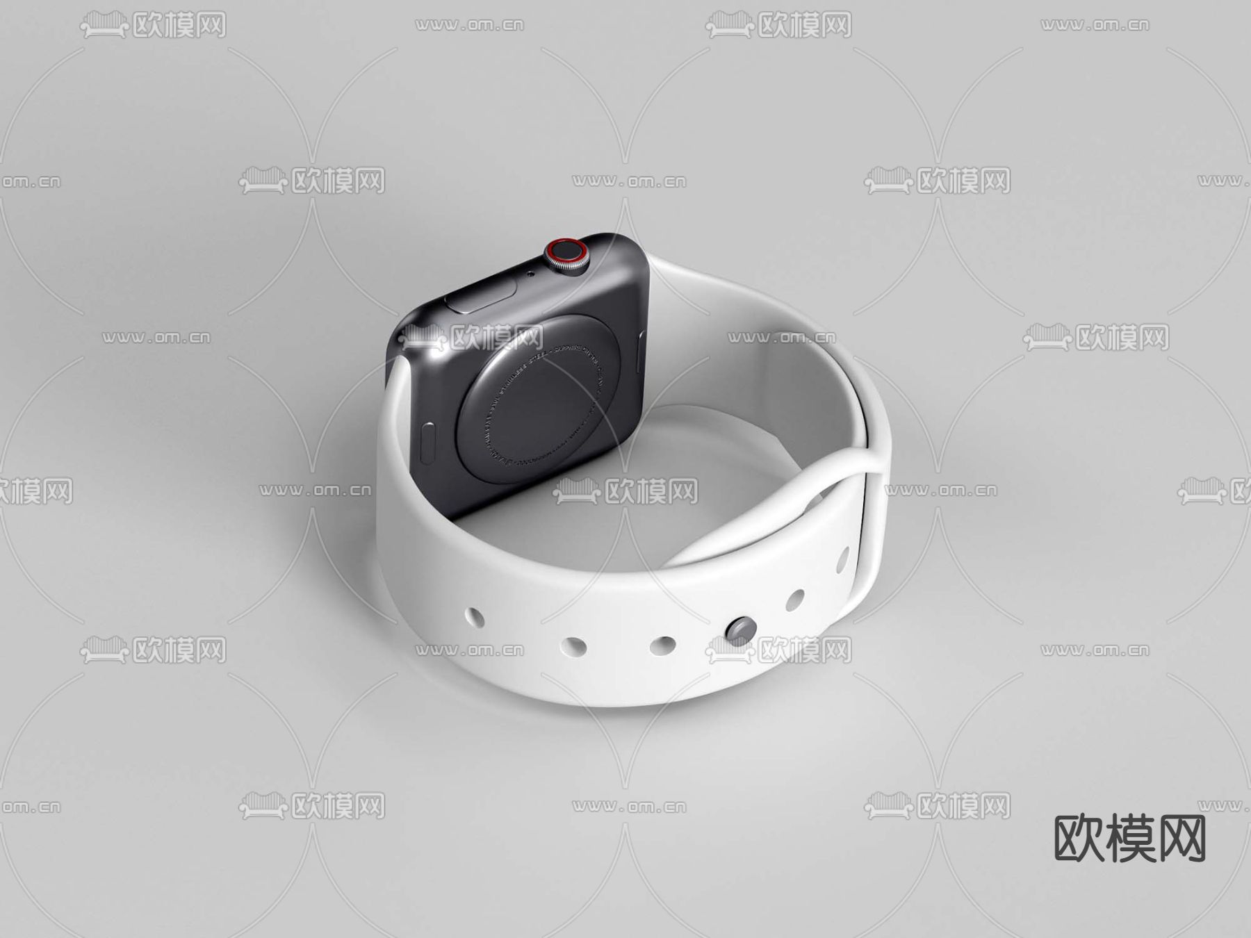 现代苹果手表3d模型