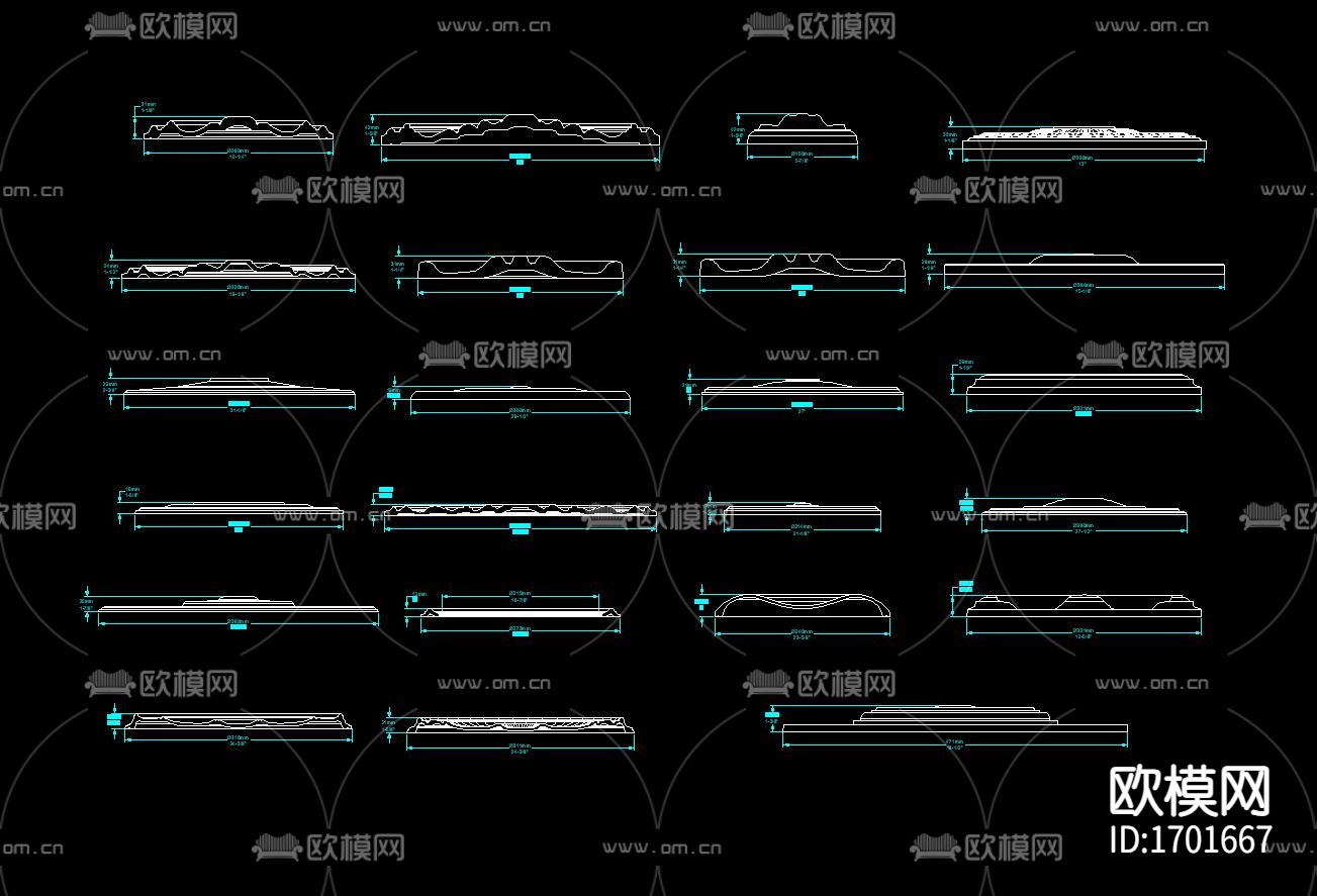 欧式cad建筑图库下载（渲染图6）