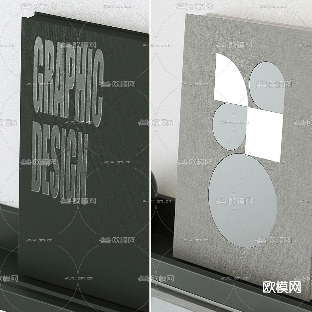 现代装饰摆件3d模型