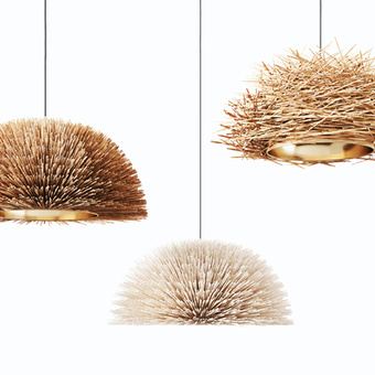 北欧鸟巢装饰吊灯3d模型