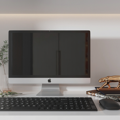  现代电脑显示器su模型 