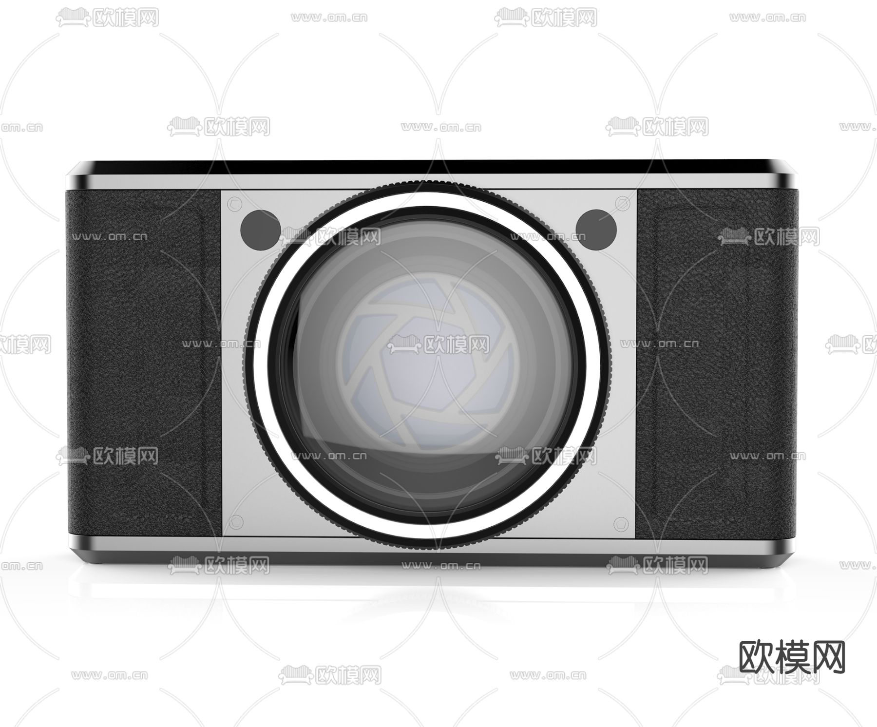 现代卡片式照相机3d模型