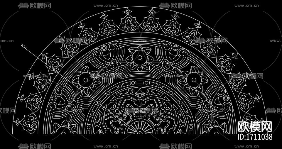 灯盘天花吊顶节点大样