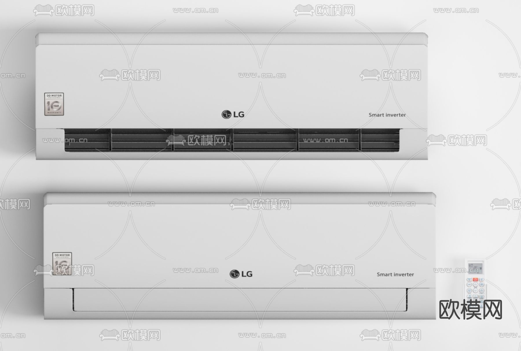 现代空调免费3d模型