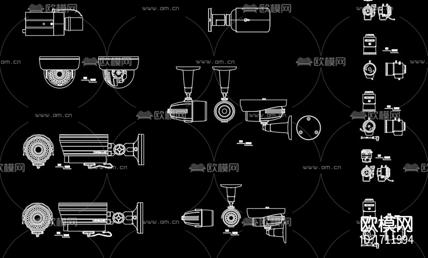 摄像头监控设备下载（渲染图5）