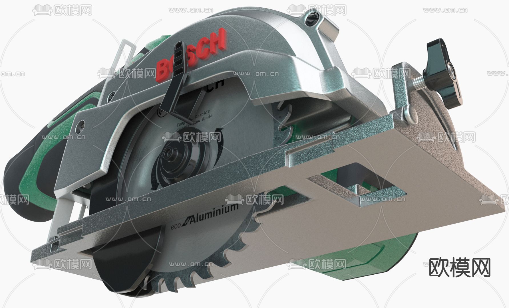 现代手电锯3d模型下载（渲染图3）