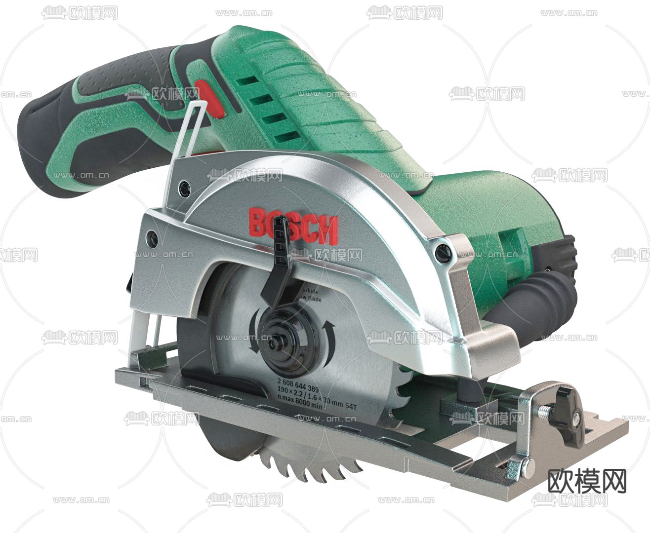 现代手电锯3d模型下载（渲染图4）