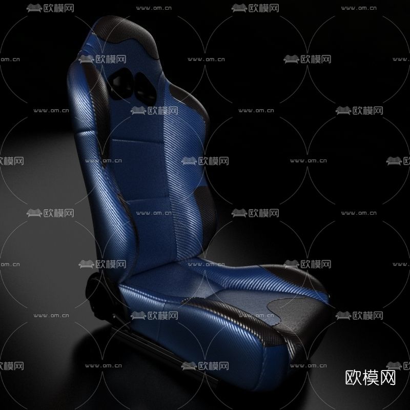 现代电竞椅休闲椅免费3d模型下载