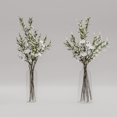 现代花瓶su模型