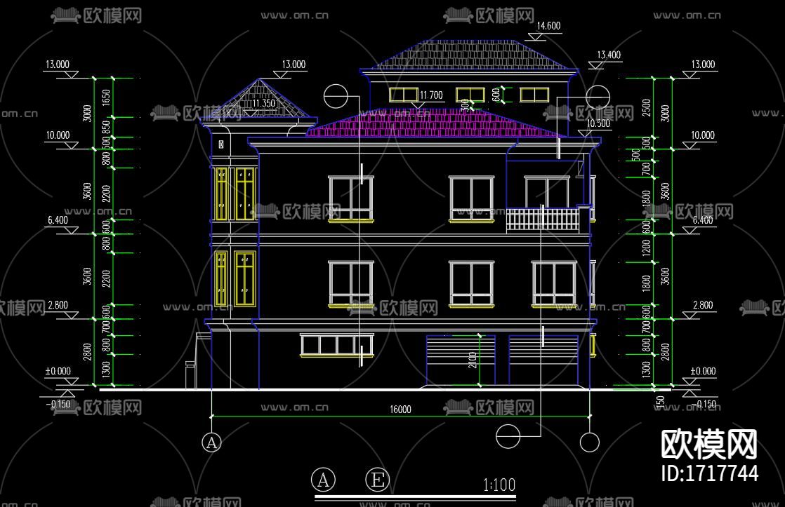 别墅下载（渲染图3）