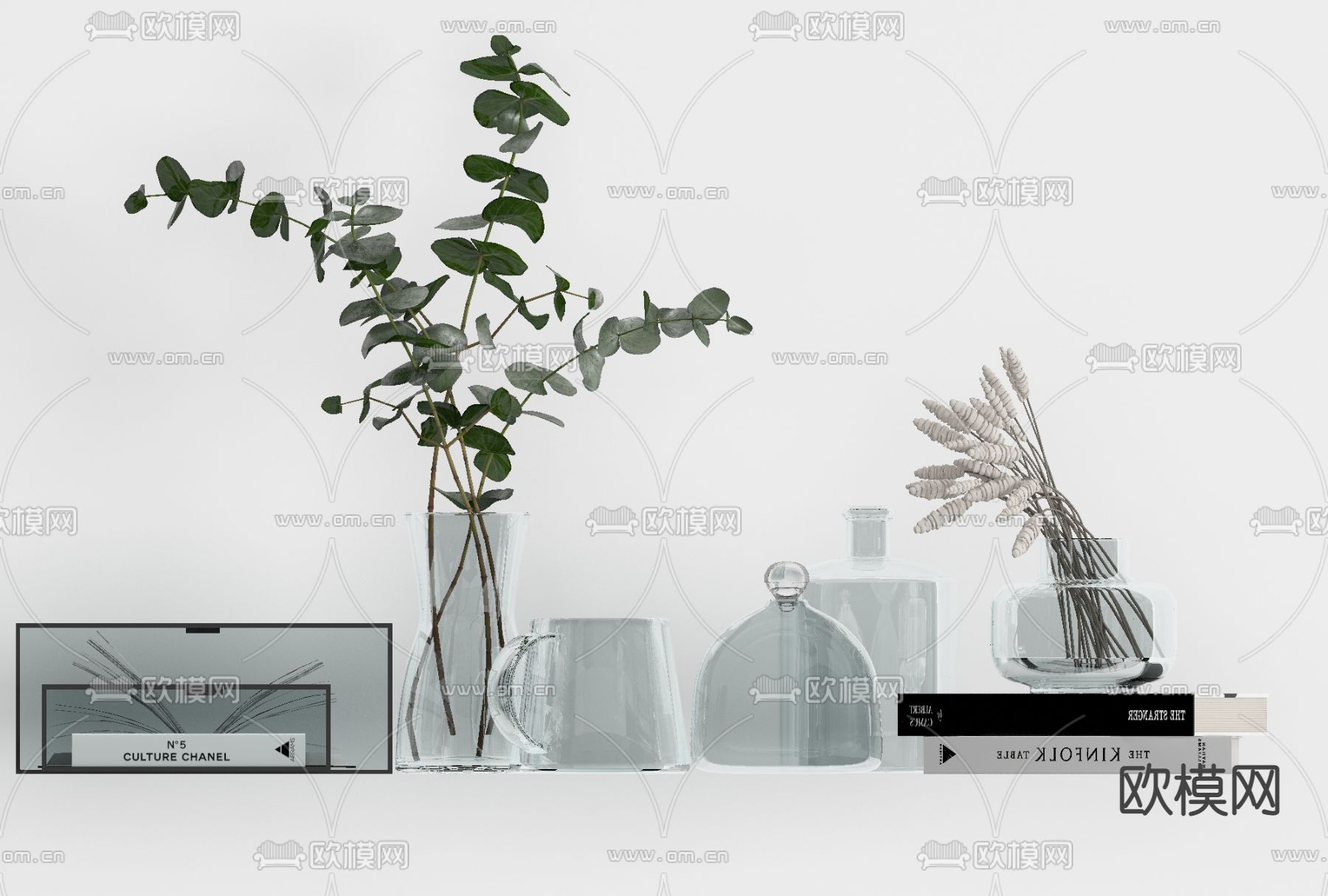 现代轻奢摆件免费3d模型下载