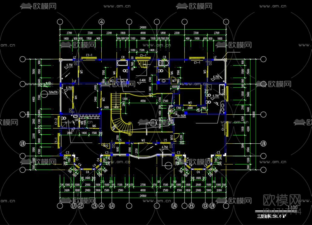 别墅下载（渲染图1）