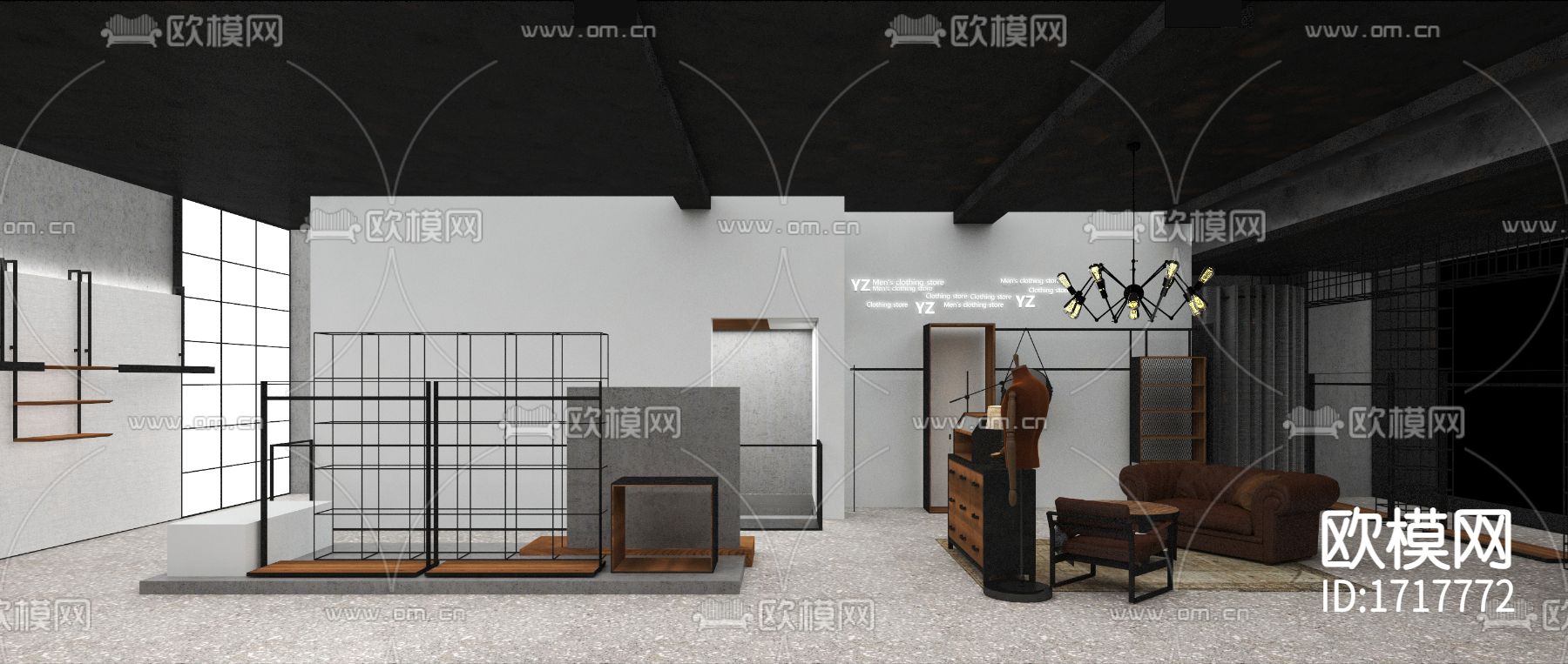 男装店下载（渲染图3）