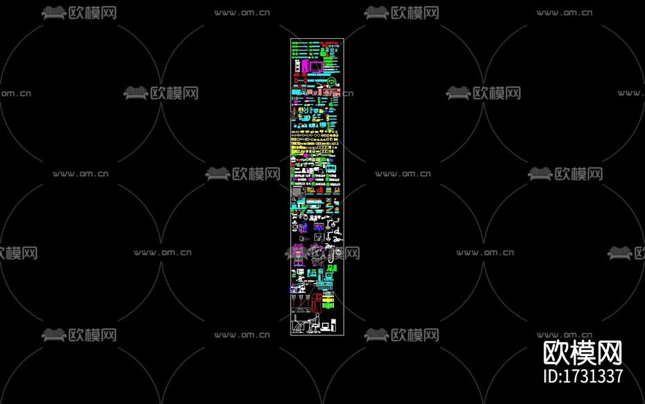 智能安防监控cad图库下载(渲染图8)