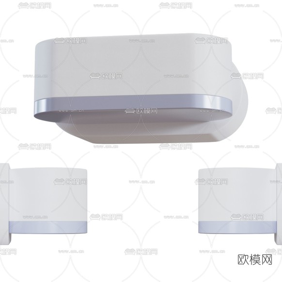 现代壁灯免费3d模型下载
