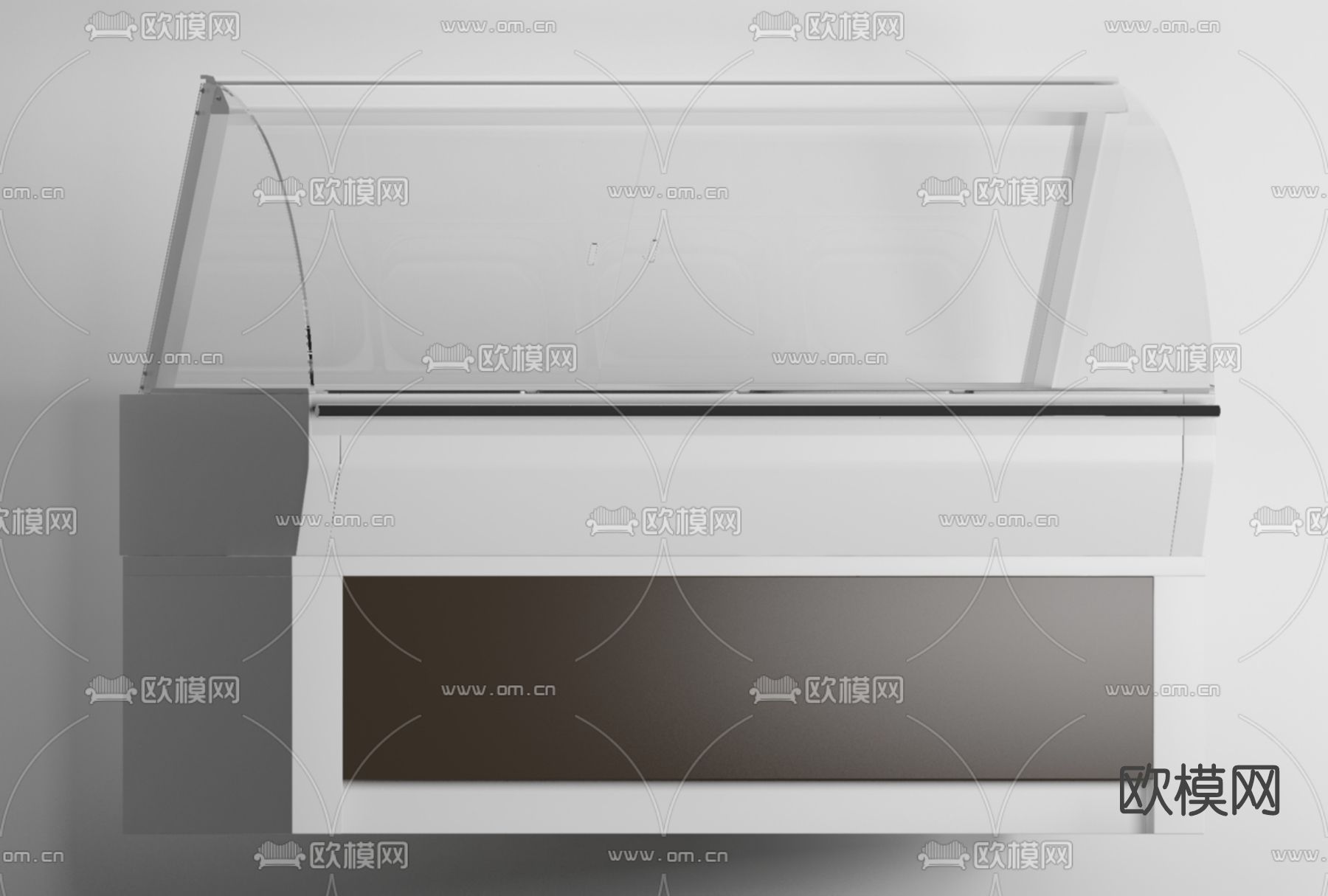 现代保鲜柜免费3d模型下载