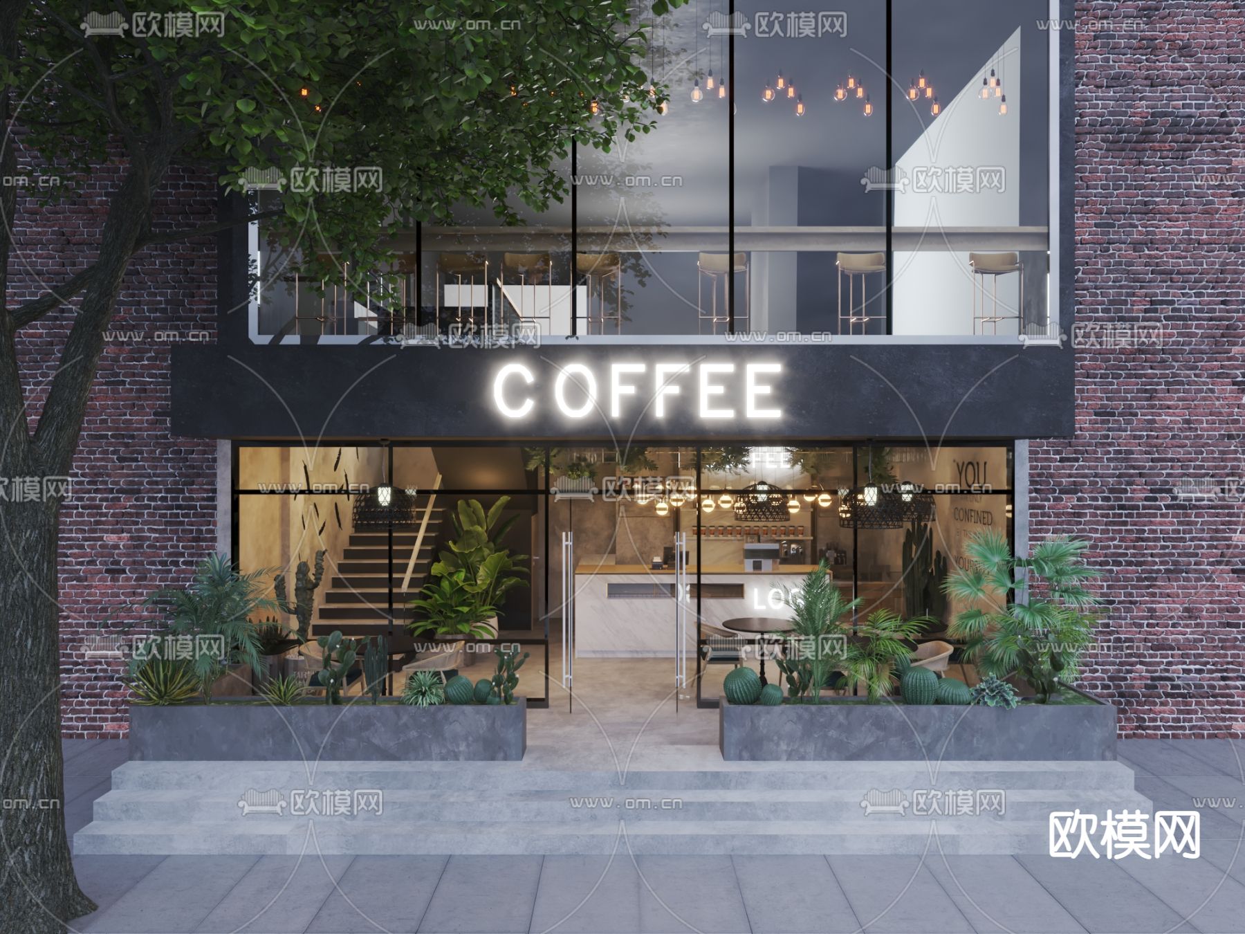 成都咖啡馆设计|厦门咖啡馆装修设计|咖啡商标设计|空间|室内设计|熙彩餐饮空间设计 - 临摹作品 - 站酷 (ZCOOL)
