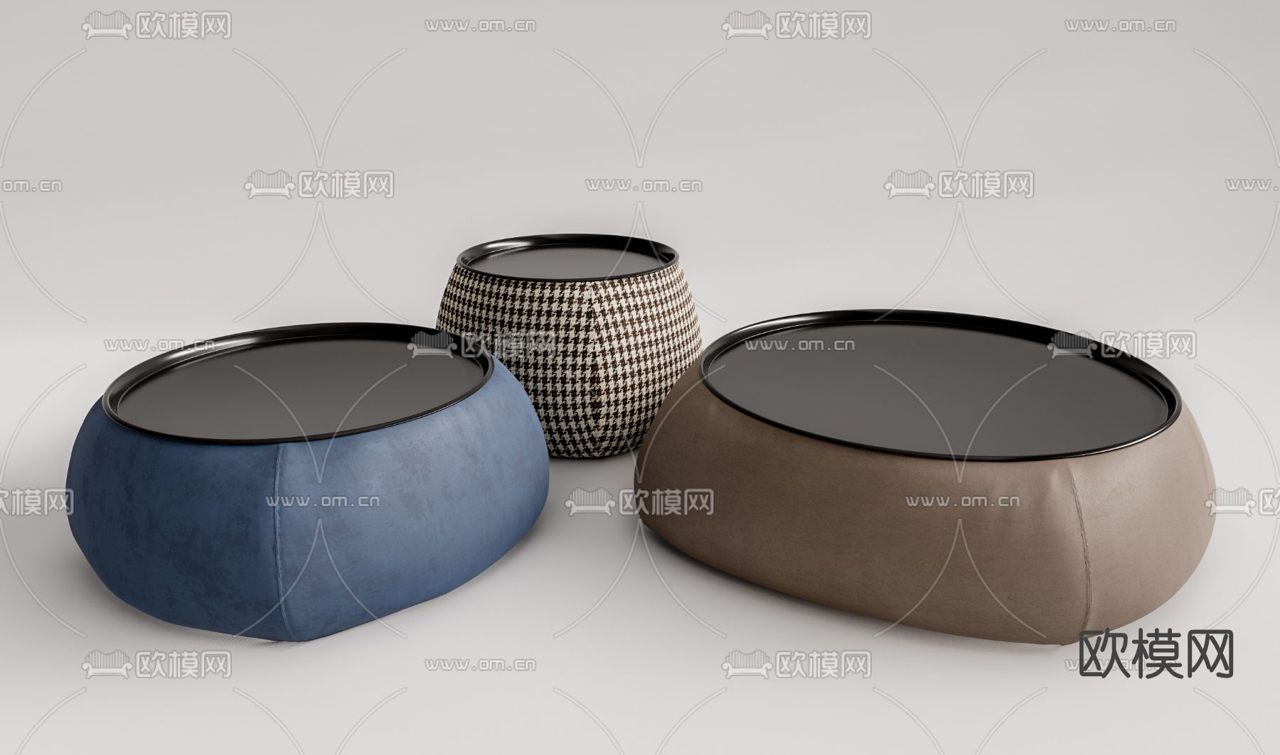 现代茶几su模型下载（渲染图1）