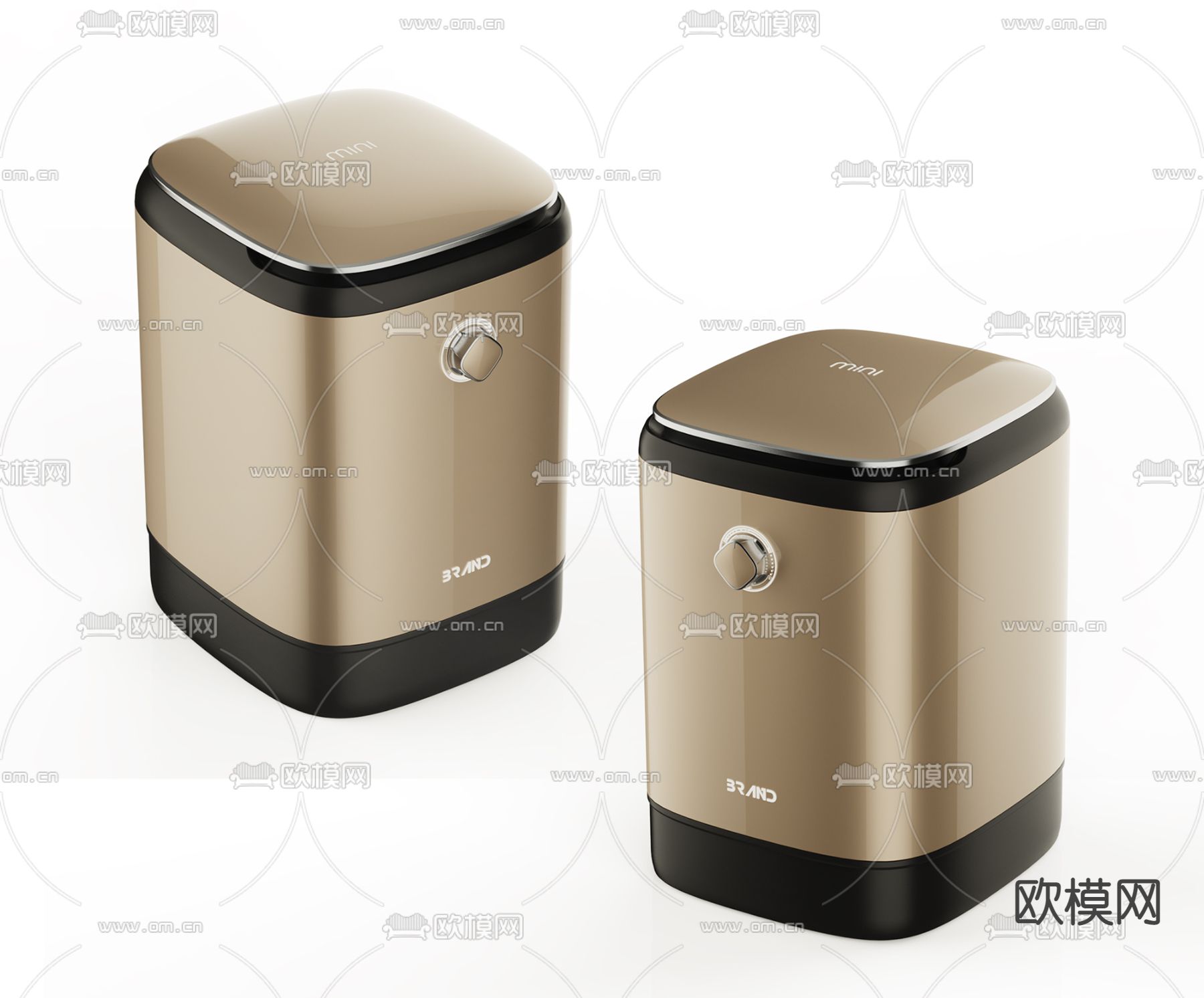 现代迷你洗衣机3d模型