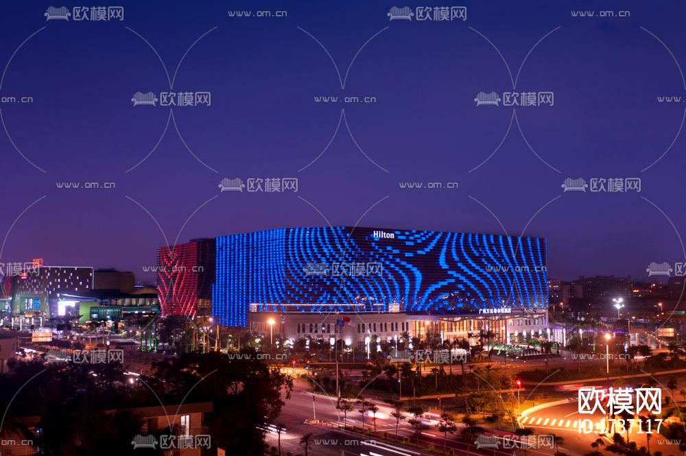 酒店cad施工图下载（渲染图6）