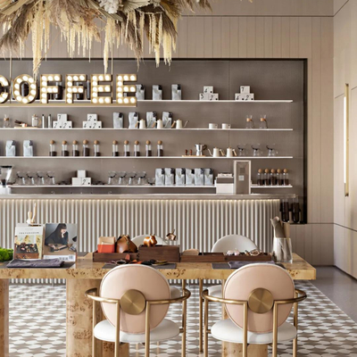 飞视设计 现代咖啡厅