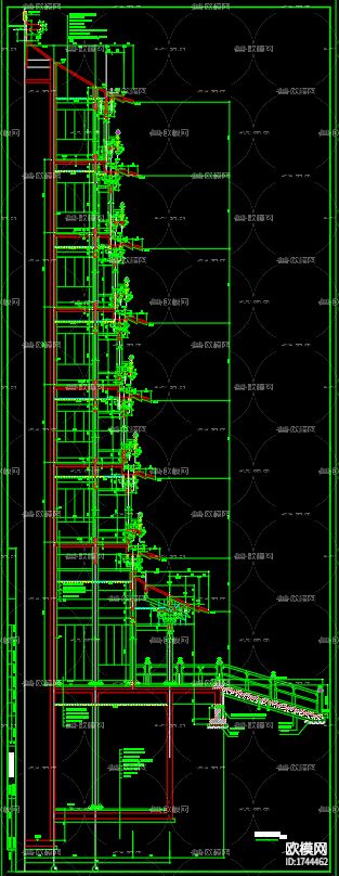 古塔建筑cad施工图
