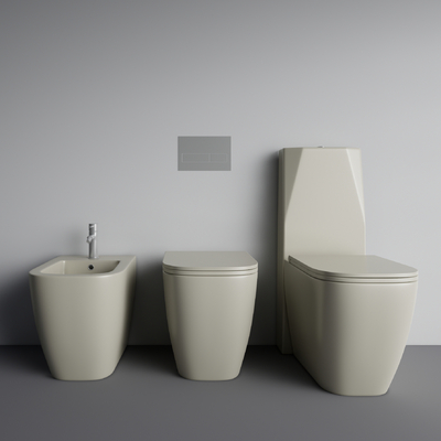  现代马桶座便器su模型 