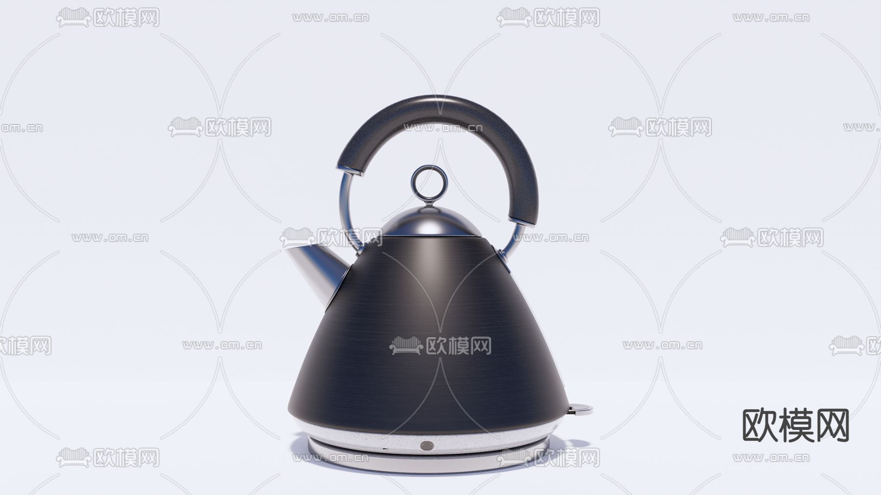 现代烧水壶茶壶su模型