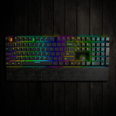  现代机械键盘su模型 