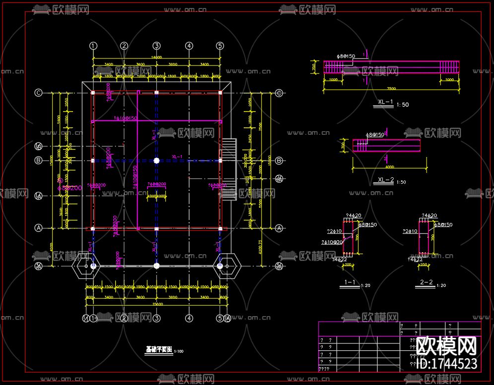 米泉市清真寺cad施工图下载（渲染图4）