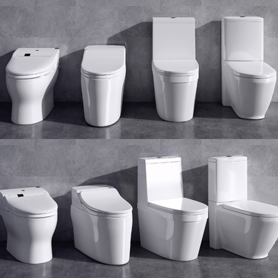  现代马桶坐便器su模型 