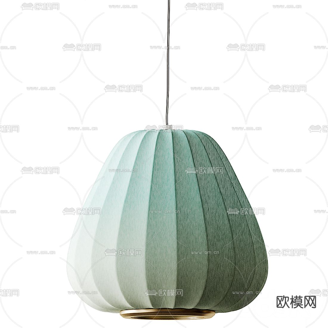 新中式时尚吊灯3d模型