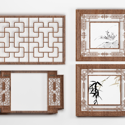 花窗格免费3d模型